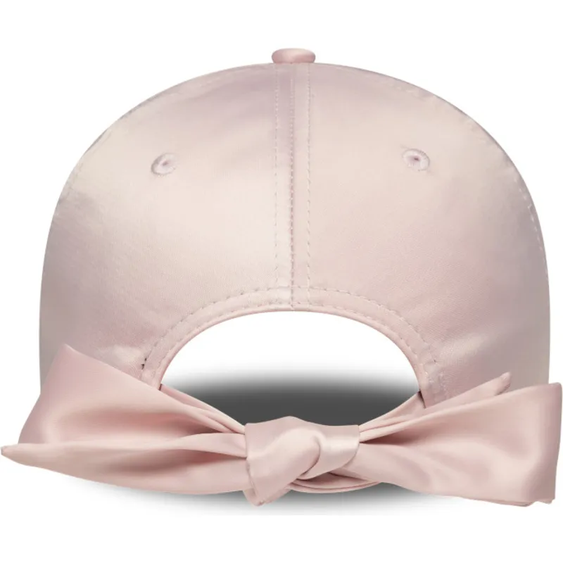 new-era-new-york-yankees-mlb-9forty-satin-bow-back-justerbar-lyserod-kvindekasket-med-lyserodt-logo