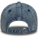 shapka-izvita-sinya-reguliruem-9twenty-denim-na-los-angeles-dodgers-mlb-ot-new-era