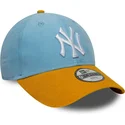 shapka-izvita-mnogocveten-reguliruema-za-deca-9forty-cord-na-new-york-yankees-mlb-ot-new-era