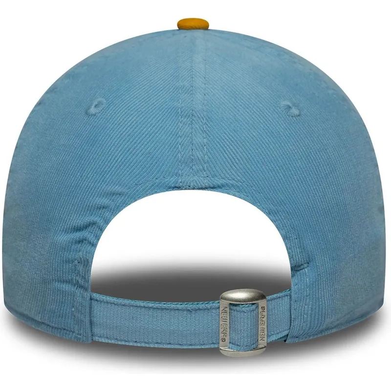 buet-bla-og-brun-justerbar-kasket-til-dreng-9forty-cord-fra-new-york-yankees-mlb-fra-new-era