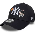 shapka-izvita-tmnosin-reguliruem-za-deca-9forty-space-icon-na-new-york-yankees-mlb-ot-new-era