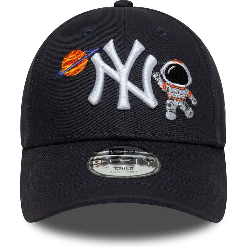shapka-izvita-tmnosin-reguliruem-za-deca-9forty-space-icon-na-new-york-yankees-mlb-ot-new-era