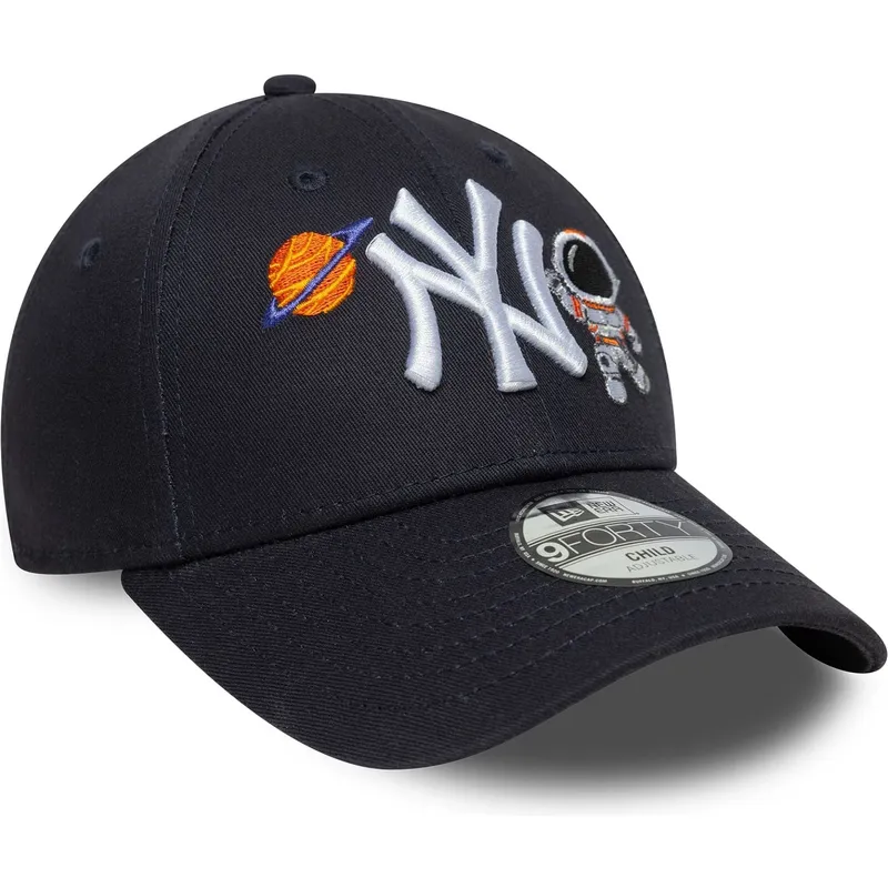 shapka-izvita-tmnosin-reguliruem-za-deca-9forty-space-icon-na-new-york-yankees-mlb-ot-new-era