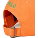 shapka-izvita-oranzhev-reguliruem-cotton-chino-classic-sport-ot-polo-ralph-lauren