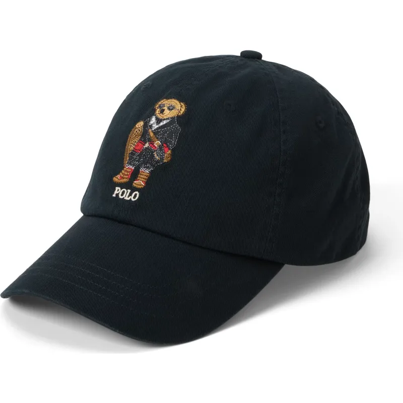 shapka-izvita-cherna-reguliruem-classic-sport-holiday-bear-ot-polo-ralph-lauren shapka-izvita-cherna-reguliruem-classic-sport-holiday-bear-ot-polo-ralph-lauren