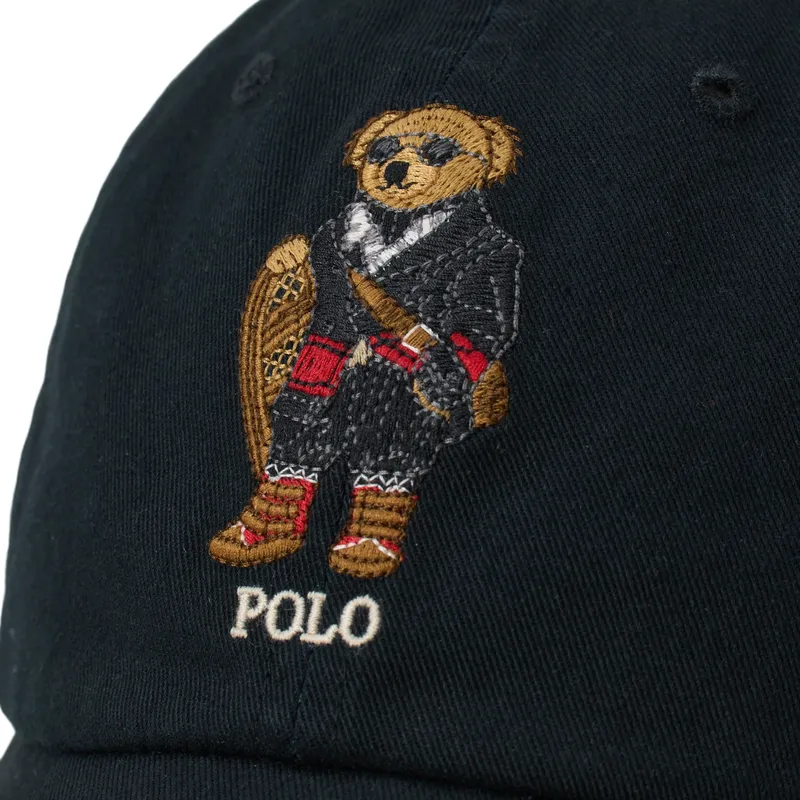 shapka-izvita-cherna-reguliruem-classic-sport-holiday-bear-ot-polo-ralph-lauren shapka-izvita-cherna-reguliruem-classic-sport-holiday-bear-ot-polo-ralph-lauren