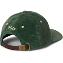 shapka-izvita-zelena-reguliruema-ot-polo-ralph-lauren