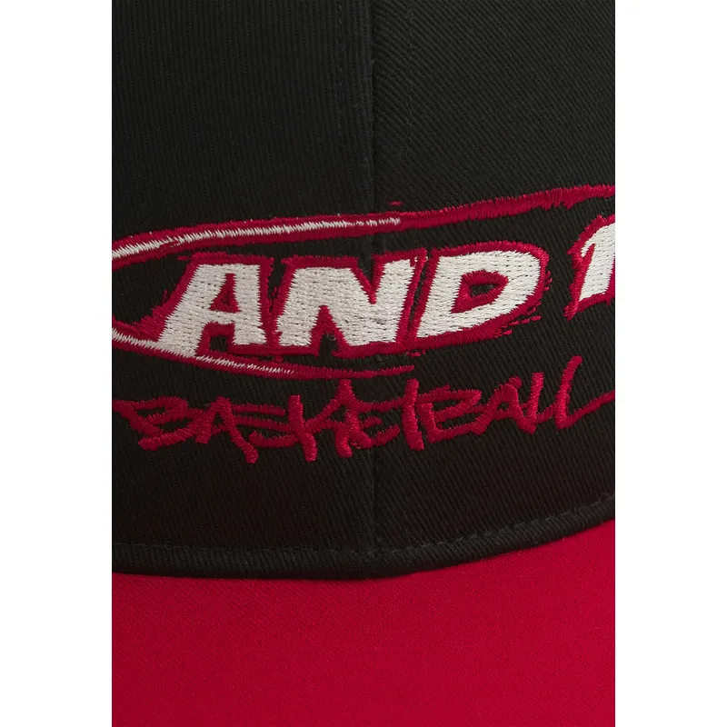 sort-og-rod-flad-snapback-kasket-med-graffiti-logo-fra-and1