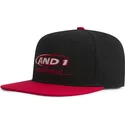flad-sort-og-rod-snapback-kasket-graffiti-logo-fra-and1