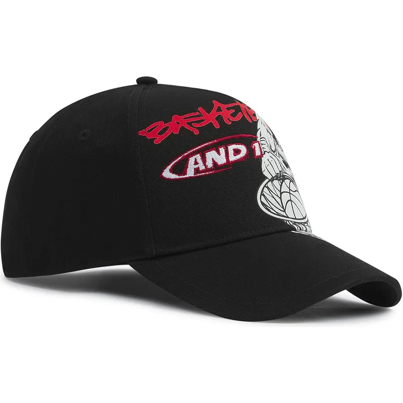 and1-dunk-graffiti-sort-buet-snapback-kasket