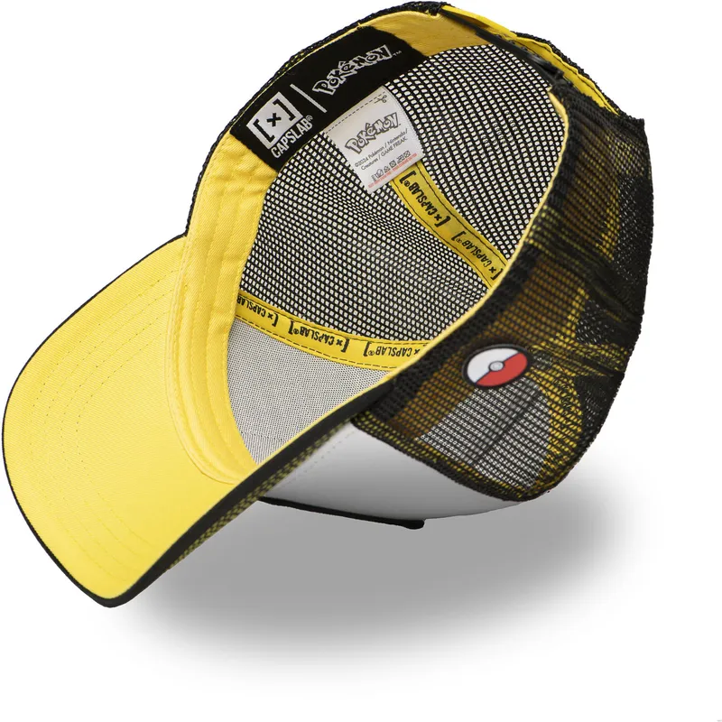 gorra-trucker-hvid-og-sort-pikachu-pkm6-ele-pokemon-fra-capslab