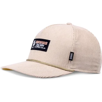 Gorra buet beige snapback HFT Sunday Coffee Cord fra Djinns
