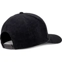 sort-snapback-kasket-med-buet-skygge-hft-sunday-coffee-cord-fra-djinns