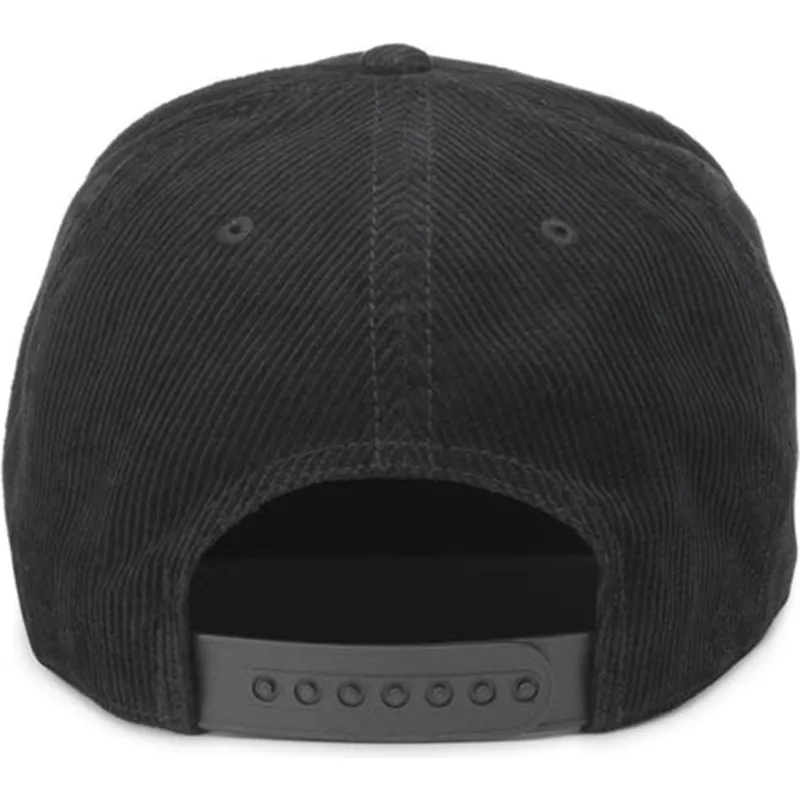 sort-snapback-kasket-med-buet-skygge-miller-high-life-roscoe-cord-fra-american-needle