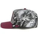 shapka-izvita-chervena-snapbek-tuff-camo-desaturated-camo-the-farm-ot-goorin-bros