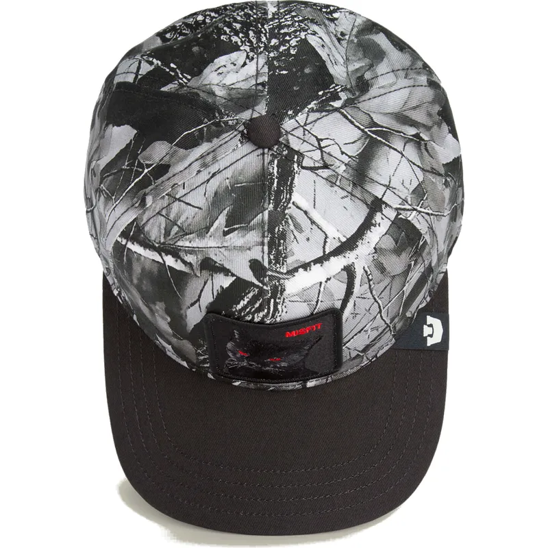 sort-buet-snapback-kasket-med-misfit-kat-camo-desaturated-camo-the-farm-fra-goorin-bros