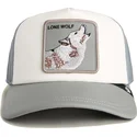 casquette-trucker-blanche-et-grise-loup-lfg-lone-wolf-pre-game-seasonal-the-farm-goorin-bros