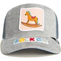 trucker-cap-grau-pferd-rock-on-hobby-horse-happy-thoughts-the-farm-von-goorin-bros