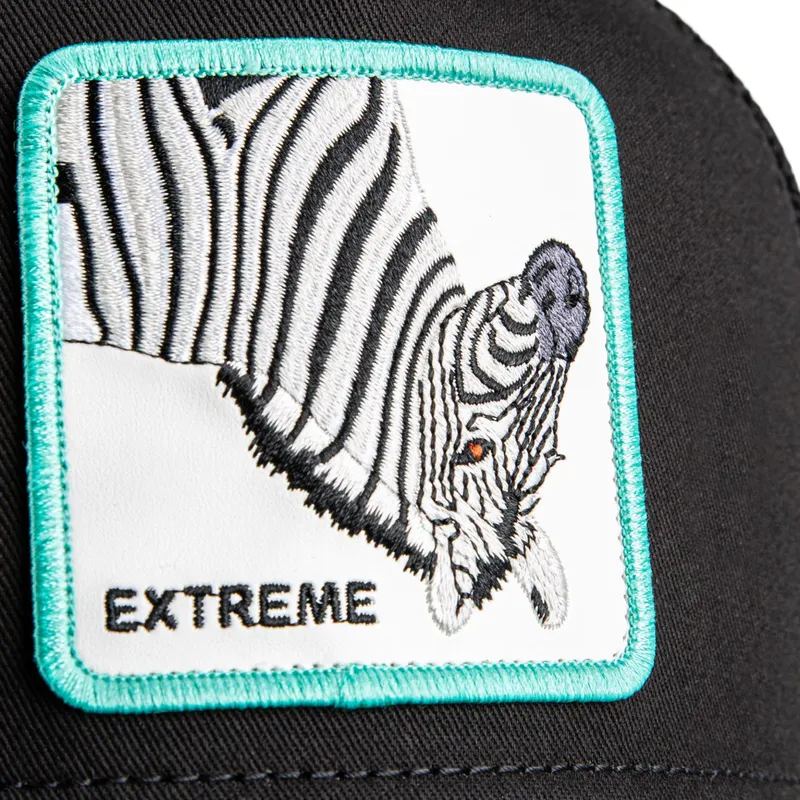 trucker-cap-schwarz-und-blau-zebra-extreme-arbez-flip-side-2-the-farm-von-goorin-bros