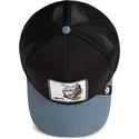 casquette-trucker-noire-et-grise-ecureuil-nuts-lerriuqs-flip-side-2-the-farm-goorin-bros