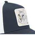 marinebla-og-hvid-buet-snapback-kasket-tom-taj6-tom-looney-tunes-fra-capslab