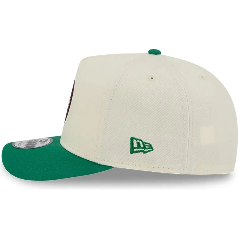 shapka-izvita-zelena-snapbek-9fifty-a-frame-precurved-hardwood-classics-na-boston-celtics-nba-ot-new-era