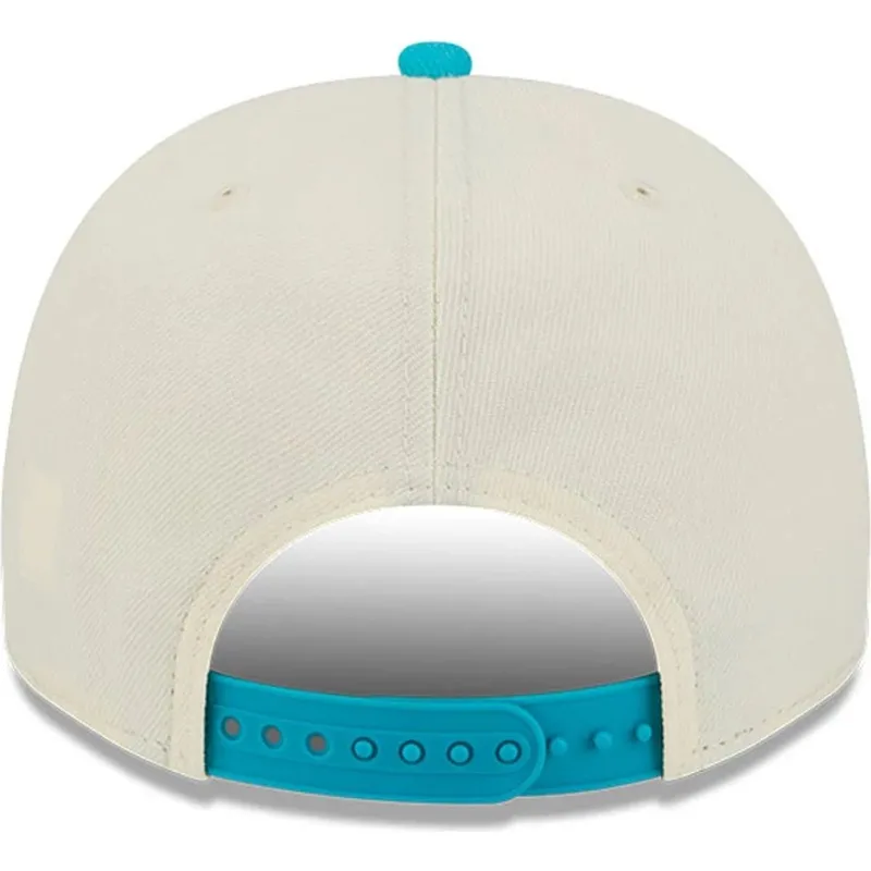charlotte-hornets-nba-new-era-9fifty-a-frame-precurved-hardwood-classics-beige-og-bla-snapback-kasket