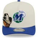 shapka-izvita-sinya-snapbek-9fifty-a-frame-precurved-hardwood-classics-na-dallas-mavericks-nba-ot-new-era