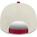 shapka-izvita-chervena-snapbek-9fifty-a-frame-precurved-hardwood-classics-na-denver-nuggets-nba-ot-new-era