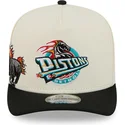 shapka-izvita-cherna-snapbek-9fifty-a-frame-precurved-hardwood-classics-na-detroit-pistons-nba-ot-new-era
