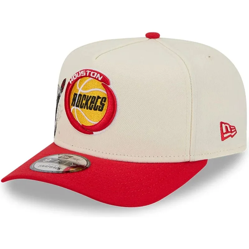 gorra-kurvet-beige-og-rod-snapback-9fifty-a-frame-precurved-hardwood-classics-fra-houston-rockets-nba-af-new-era