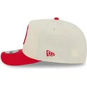 shapka-izvita-chervena-snapbek-9fifty-a-frame-precurved-hardwood-classics-na-houston-rockets-nba-ot-new-era