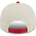shapka-izvita-chervena-snapbek-9fifty-a-frame-precurved-hardwood-classics-na-houston-rockets-nba-ot-new-era