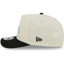 shapka-izvita-cherna-snapbek-9fifty-a-frame-precurved-hardwood-classics-na-los-angeles-lakers-nba-ot-new-era