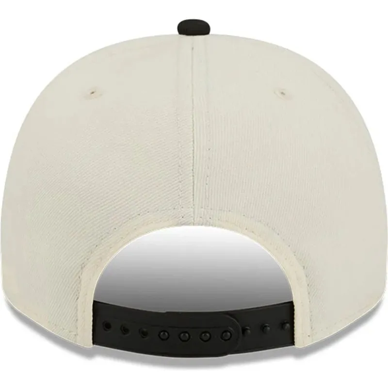 gorra-curva-beige-og-sort-snapback-9fifty-a-frame-precurved-hardwood-classics-fra-milwaukee-bucks-nba-fra-new-era