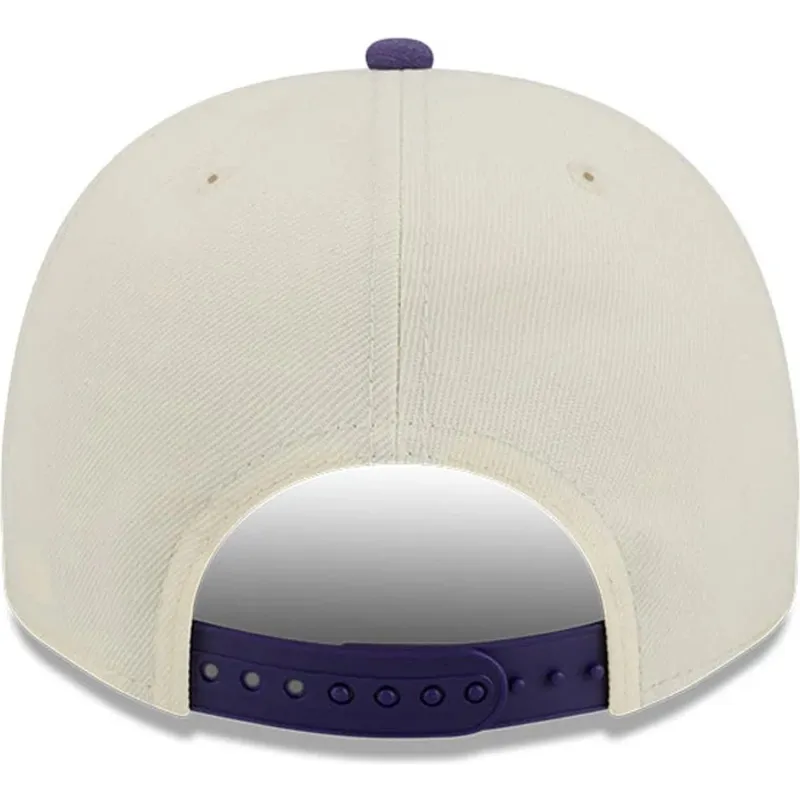 beige-og-violet-snapback-9fifty-a-frame-precurved-hardwood-classics-utah-jazz-nba-kasket-fra-new-era