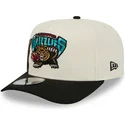 shapka-izvita-cherna-snapbek-9fifty-a-frame-precurved-hardwood-classics-na-vancouver-grizzlies-nba-ot-new-era