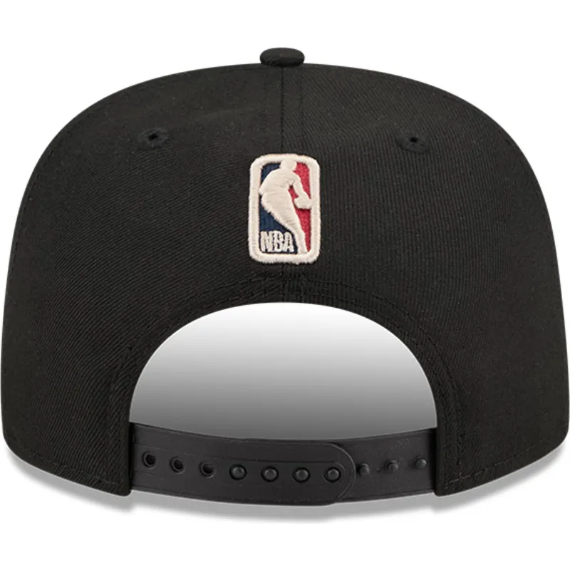 sort-flad-snapback-9fifty-a-frame-hardwood-classics-kasket-fra-milwaukee-bucks-nba-af-new-era
