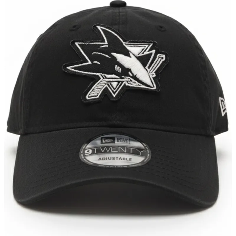 sort-justerbar-9twenty-buet-kasket-san-jose-sharks-nhl-fra-new-era