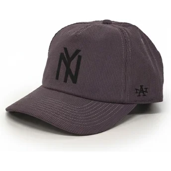 Шапка извита виолетка снапбек на New York Cubans MLB от American Needle
