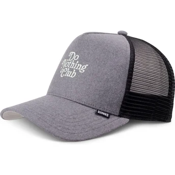 Gorra trucker gris Do Nothing Club HFT DNC Wooly de Djinns
