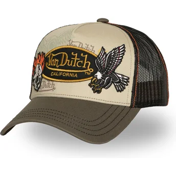 Шапка извита тракер многоцветен снапбек PATCHES11 от Von Dutch