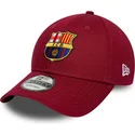 new-era-izvita-kozirka-fc-barcelona-laliga-9forty-core-chervena-reguliruema-shapka