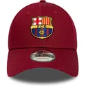 new-era-izvita-kozirka-fc-barcelona-laliga-9forty-core-chervena-reguliruema-shapka
