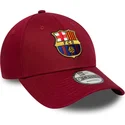new-era-izvita-kozirka-fc-barcelona-laliga-9forty-core-chervena-reguliruema-shapka