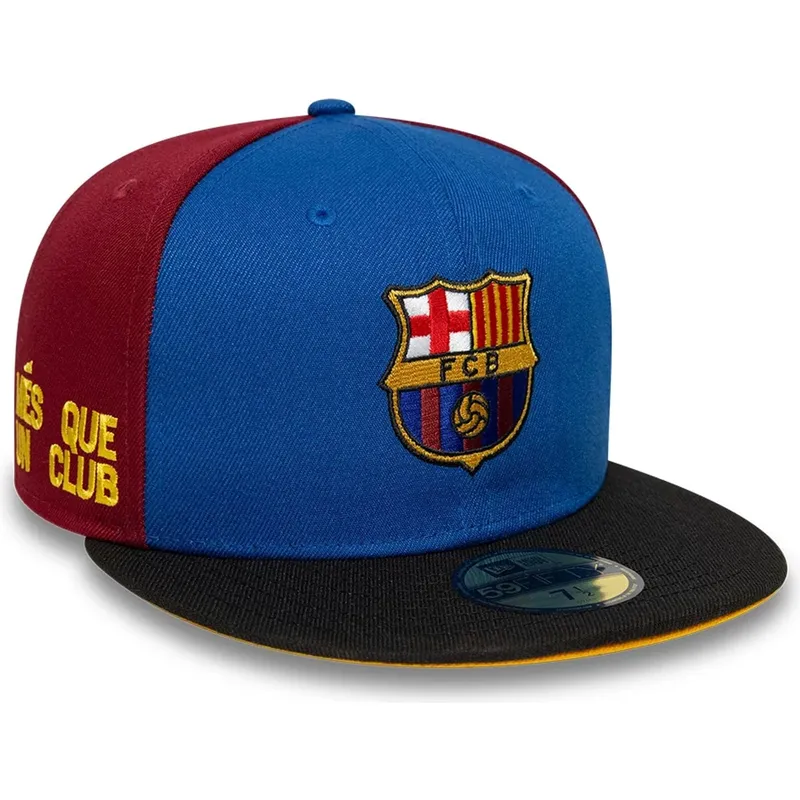 shapka-izvita-mnogocveten-snapbek-59fifty-na-fc-barcelona-laliga-ot-new-era