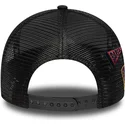 schwarze-fc-barcelona-laliga-a-frame-patch-trucker-cap-von-new-era