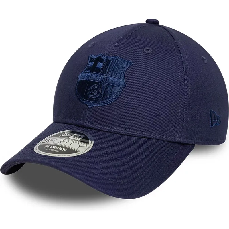 new-era-curved-brim-fc-barcelona-laliga-9forty-m-crown-graphic-navy-blue-adjustable-cap