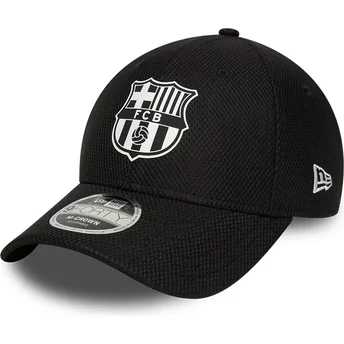 Шапка извита черна snapback 9FORTY M-Crown на FC Barcelona LALIGA от New Era