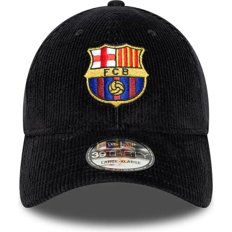 new-era-shapka-s-izvita-kozirka-fc-barcelona-laliga-39thirty-cord-cherna-fitted